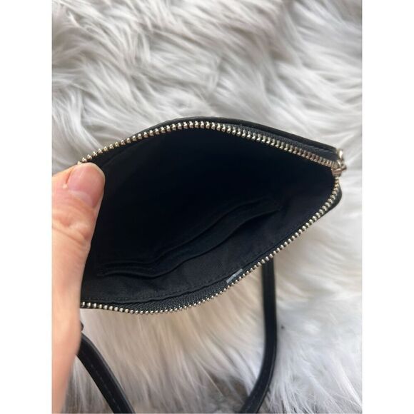 Coach black wristlet older style clutch card wallet purse - Picture 4 of 6